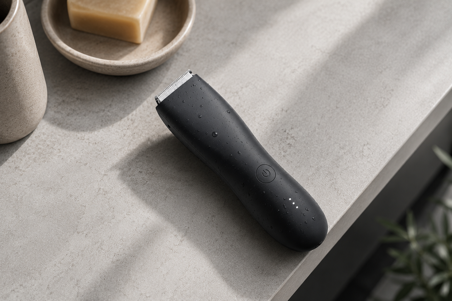 Below-the-Belt Trimmer — Waterproof Groin & Body Groomer for Men | Dual Head, SkinSafe Foil Blade