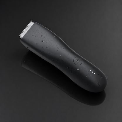 Below-the-Belt Trimmer — Waterproof Groin & Body Groomer for Men | Dual Head, SkinSafe Foil Blade