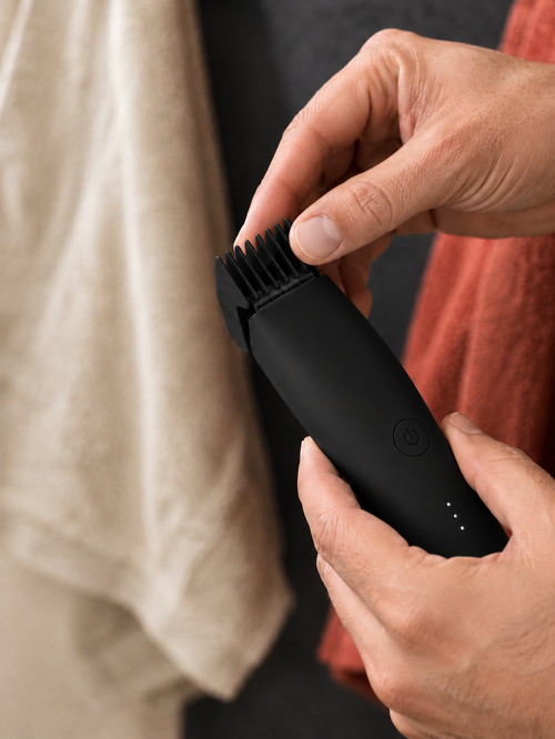 Below-the-Belt Trimmer — Waterproof Groin & Body Groomer for Men