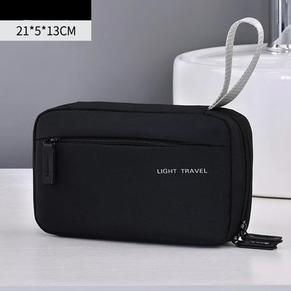 Men's Travel Wash Bag — Water-Resistant Dopp Kit & Toiletry Organiser