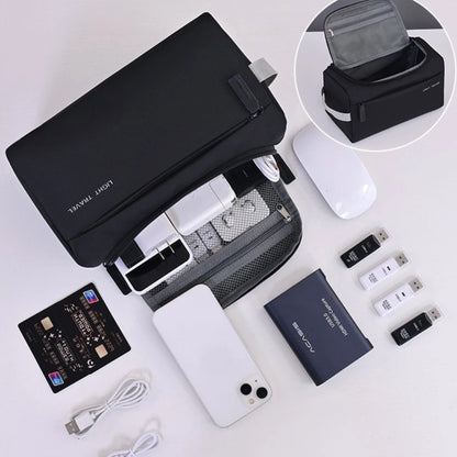 Men's Travel Wash Bag — Water-Resistant Dopp Kit & Toiletry Organiser
