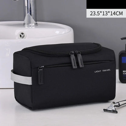 Men's Travel Wash Bag — Water-Resistant Dopp Kit & Toiletry Organiser