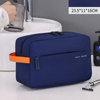 Men's Travel Wash Bag — Water-Resistant Dopp Kit & Toiletry Organiser